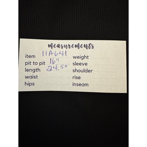 2/$30 Zara Small Knit Black Sleeveless Tunic Waist Tie - Picture 12 of 13